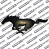 MUSTANG S550 (2015 - ) Ford ponny (fram) matt